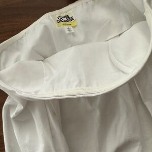 NWOT Size 4 White Midi Future Collective